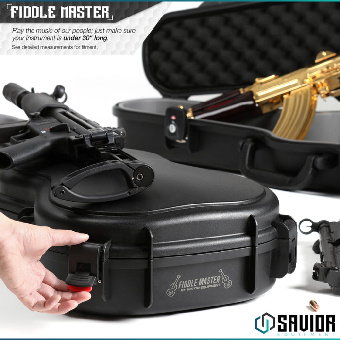 Savior Equipment Violin Rifle Case Black