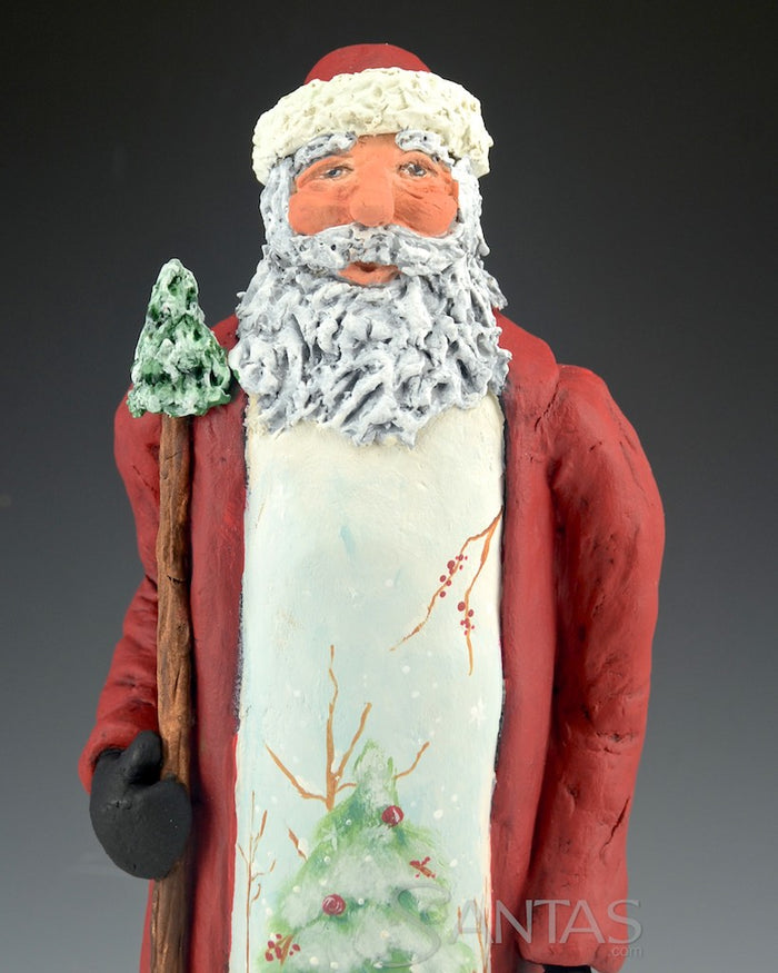 Scenic Woods Santa - Ginny Diezel Original Santa Sculpture