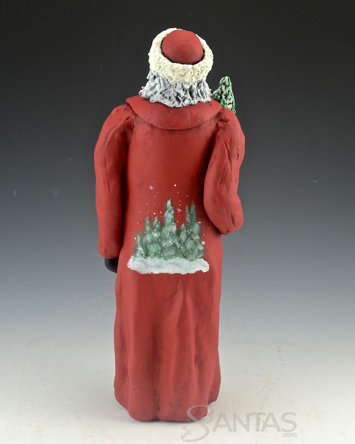 Scenic Woods Santa - Ginny Diezel Original Santa Sculpture
