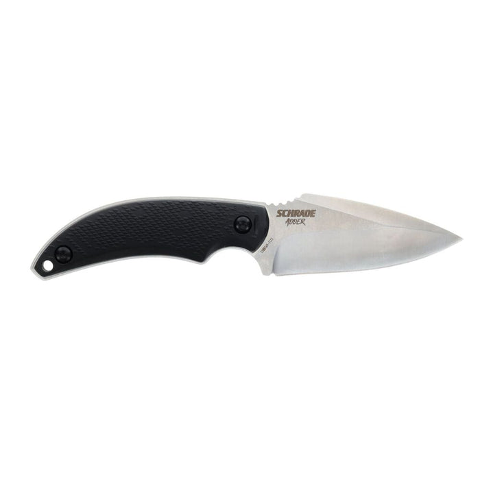 Schrade Adder  Fixed Blade 2.75" Drop Point Plain Edge