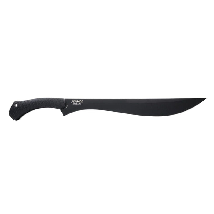Schrade Decimate Brush Sword Fixed Blade Knife 16.25" Scimitar Plain Edge