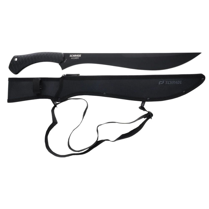 Schrade Decimate Brush Sword Fixed Blade Knife 16.25" Scimitar Plain Edge