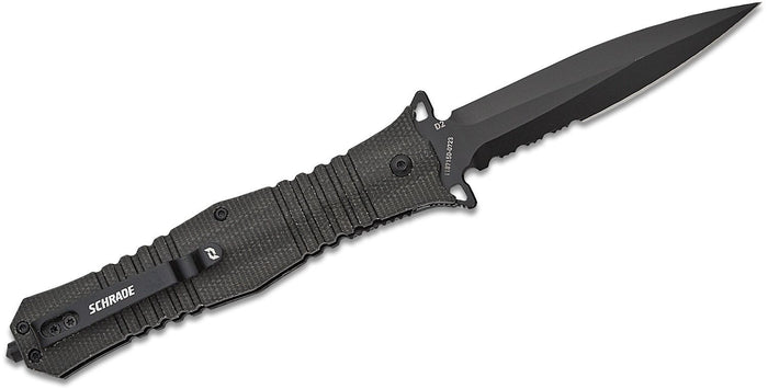 Schrade Infiltrate Assisted Opening Folding Knife 3.5" Spear Point