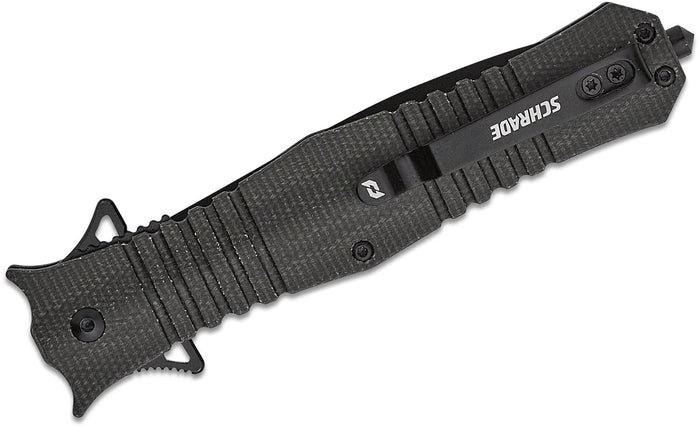 Schrade Infiltrate Assisted Opening Folding Knife 3.5" Spear Point