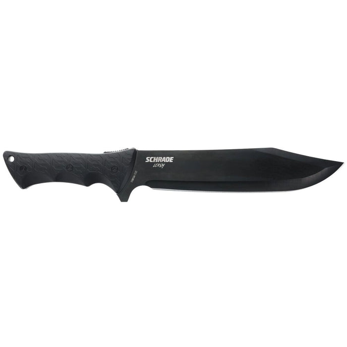 Schrade Leroy Fixed Blade 10.35" Clip Point Plain Edge