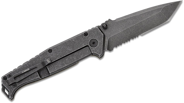 Schrade Melee Assisted Opening Folding Knife 3.5" Tanto Point
