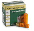 Sellier & Bellot Ammunition 12 Gauge 2-3/4" 7.5mm 1/8 oz Rubber Buckshot 25 Count