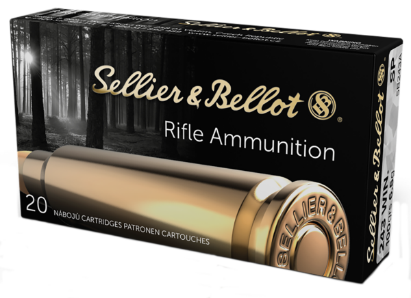 Sellier & Bellot Ammunition 243 Winchester 100 Grain Jacketed Soft Point 20 Count