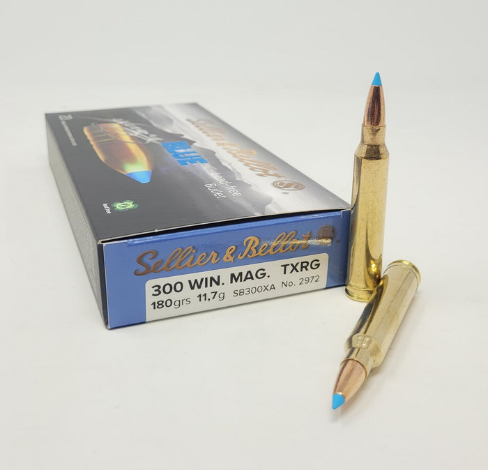 Sellier & Bellot Ammunition 300 Winchester Magnum 180 Grain Polymer Tipped 20 Count