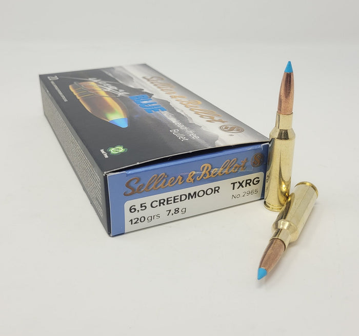 Sellier & Bellot Ammunition 6.5 Creedmoor 120 Grain Polymer Tipped 20 Count