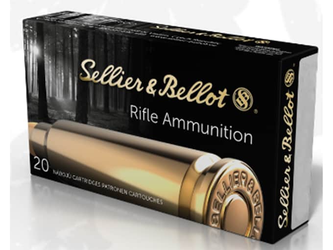 Sellier & Bellot Ammunition 6.5 Creedmoor 140 Grain Jacketed Soft Point 20 Count