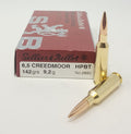 Sellier & Bellot Ammunition 6.5 Creedmoor 142 Grain Jacketed Hollow Point 20 Count