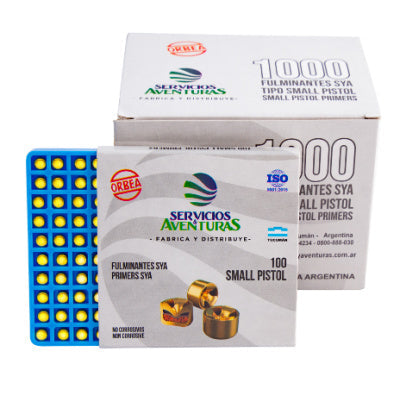 Servicio Aventuras Small Pistol Primers Box of 1000