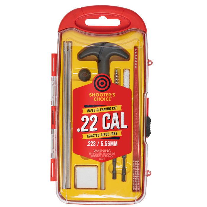 Shooter's Choice .22 Cal Rifle Cleaning Kit