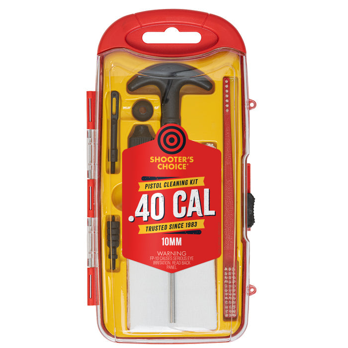 Shooter's Choice .40 Cal Pistol Cleaning Kit