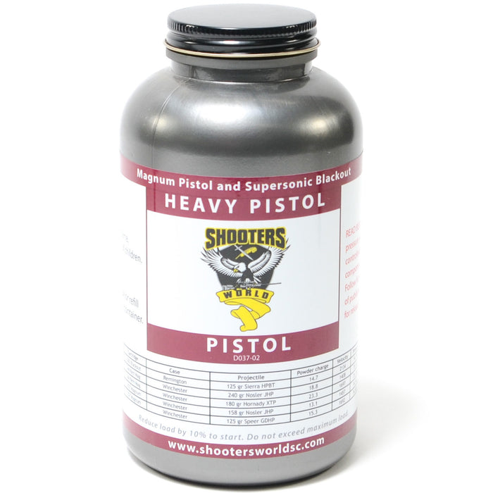 Shooter's World Heavy Pistol Smokeless Gun Powder