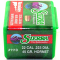 Sierra .223 / 22 45 Grain Hornet Varminter (100)