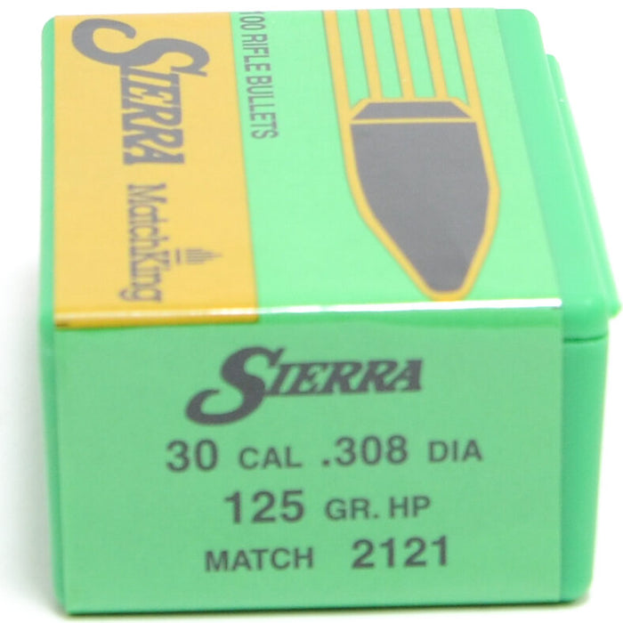 Sierra .308 / 30 125 Grain Hollow Point Matchking (100)