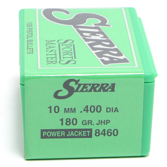 Sierra .40 / 10mm 180 Grain Jacketed Hollow Point (100)