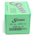 Sierra .4515 / 45 230 Grain Jacketed Hollow Point (100)