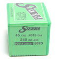 Sierra .4515 / 45 240 Grain Jacketed Hollow Cavity (100)