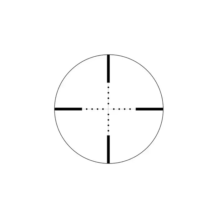 Simmons Pro-Target Rifle Scope 2.5-10x40mm Mil-Dot Reticle Black