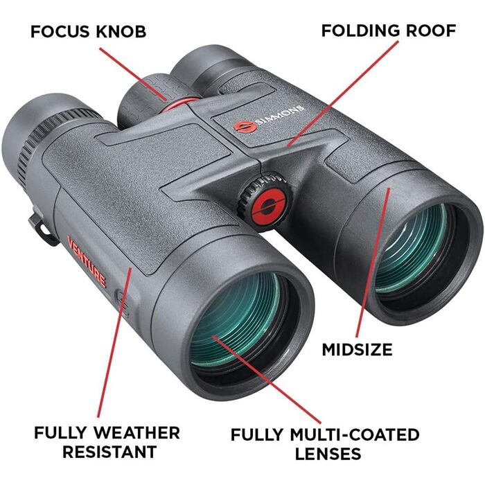 Simmons Venture Binoculars 8x32mm Black