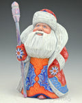 Small Red and Orange Russian Santa