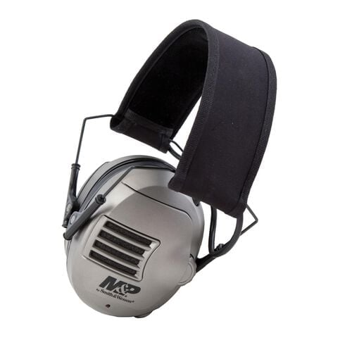 Smith & Wesson Alpha Electronic Earmuffs (NRR 23dB) Gray