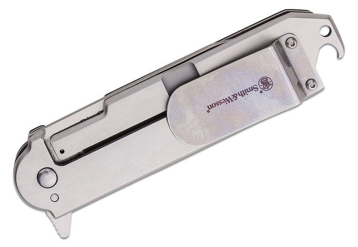 Smith & Wesson Big Benji Folding Knife 3.5" Tanto Point