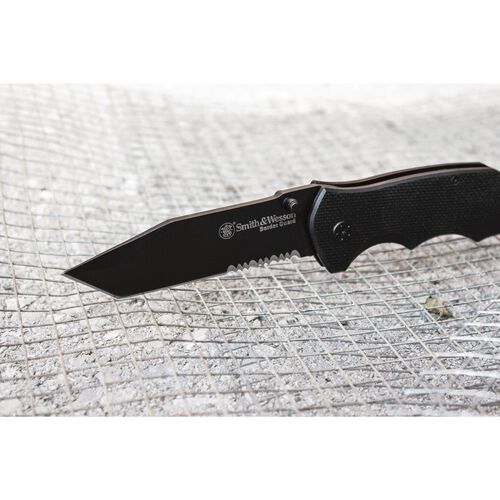 Smith & Wesson Border Guard Folding Knife 4.5" Clip Point