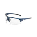 Smith & Wesson Corporal Shooting Glasses Blue Frame Clear Lens