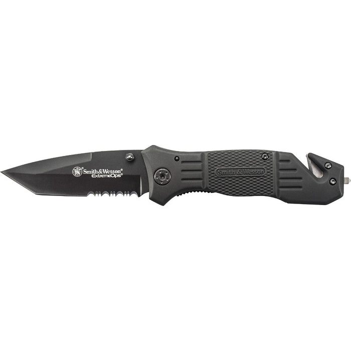 Smith & Wesson Extreme Ops Folding Knife 3.3" Drop Point