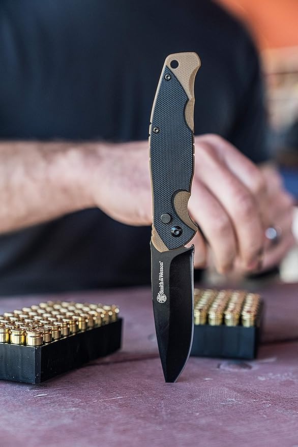 Smith & Wesson Freelancer Folding Knife 3.3" Clip Point