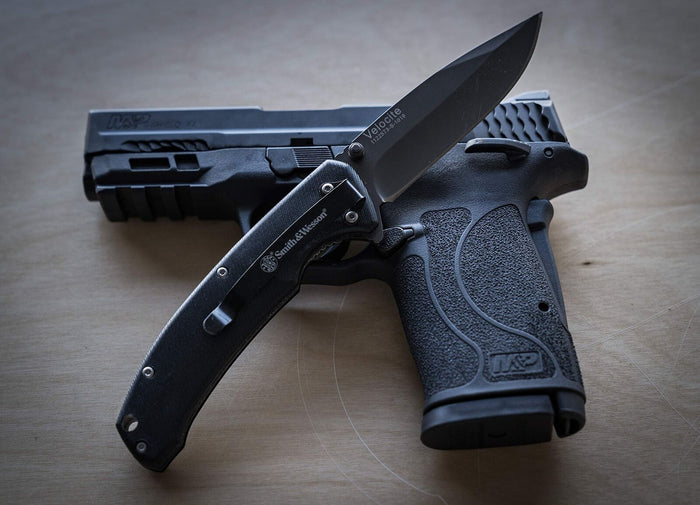 Smith & Wesson Freighter Assisted Opening Folding Knife 3.5" Drop Point
