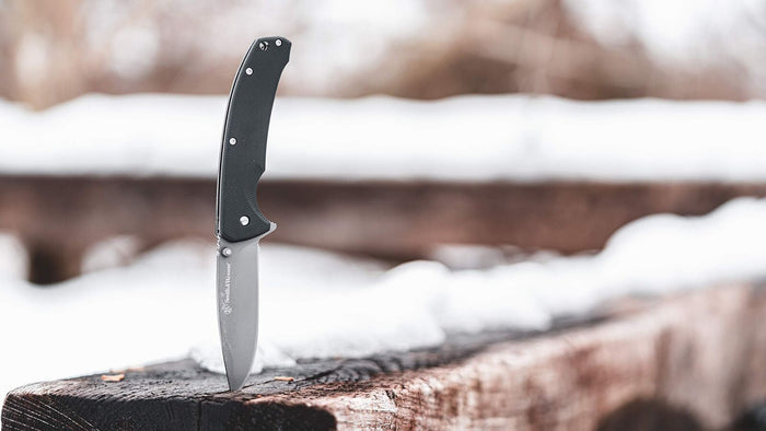 Smith & Wesson Freighter Assisted Opening Folding Knife 3.5" Drop Point