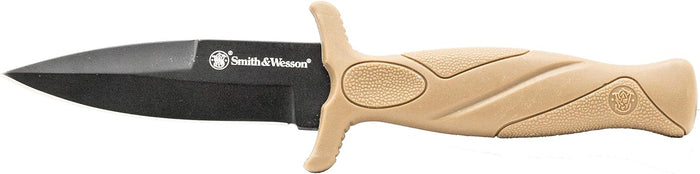 Smith & Wesson Knives FDE Fixed Blade 2.75 Clip Point Plain Edge