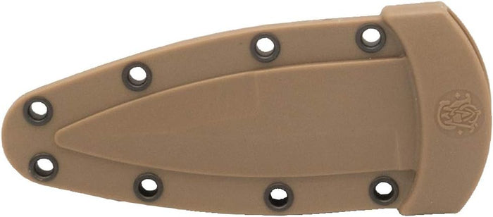 Smith & Wesson Knives FDE Fixed Blade 2.75 Clip Point Plain Edge