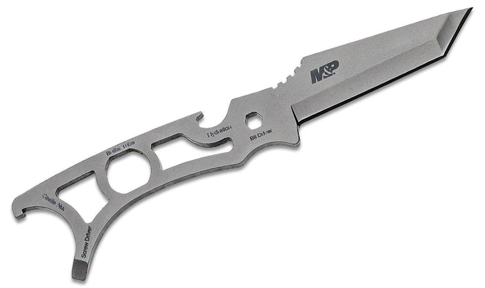 Smith & Wesson Knives M&P Fixed Blade Knife 3.3" Tanto Point Plain Edge