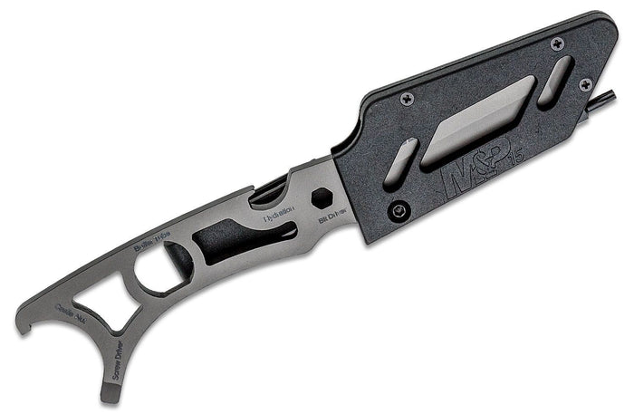 Smith & Wesson Knives M&P Fixed Blade Knife 3.3" Tanto Point Plain Edge