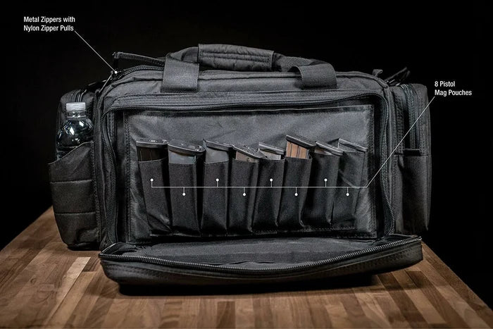 Smith & Wesson M&P Officer Tactical Range Bag Ballistic Nylon Black