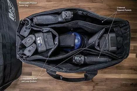 Smith & Wesson M&P Officer Tactical Range Bag Ballistic Nylon Black
