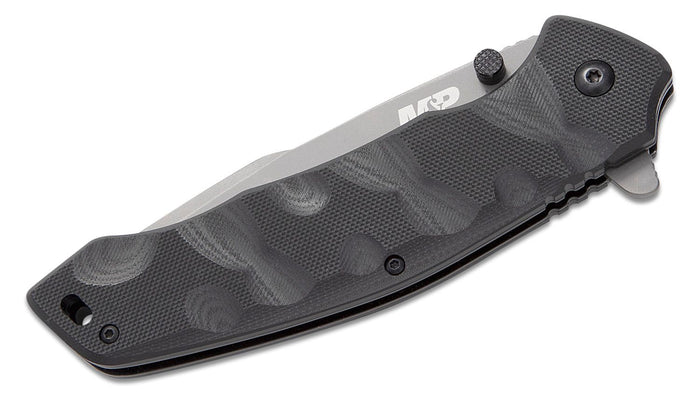 Smith & Wesson M&P Special Ops Assisted Opening Folding Knife 4" Combo Tanto Point