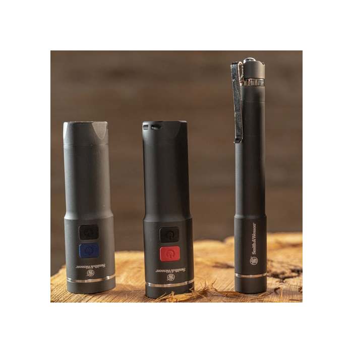 Smith & Wesson Night Guard Quad-Beam Flashlight Aluminum Black
