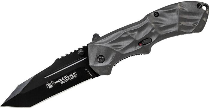Smith & Wesson Ops Mini M.A.G.I.C. Assisted Opening Folding Knife 3.4" Tanto Point