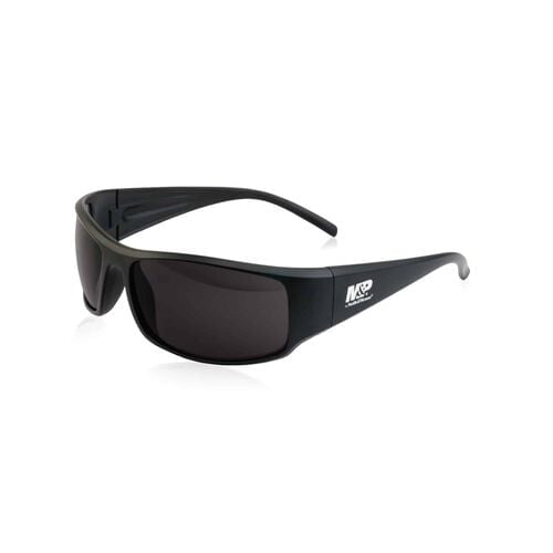 Smith & Wesson Tunderbolt Shooting Glasses Matte Black Frame Smoke Lens