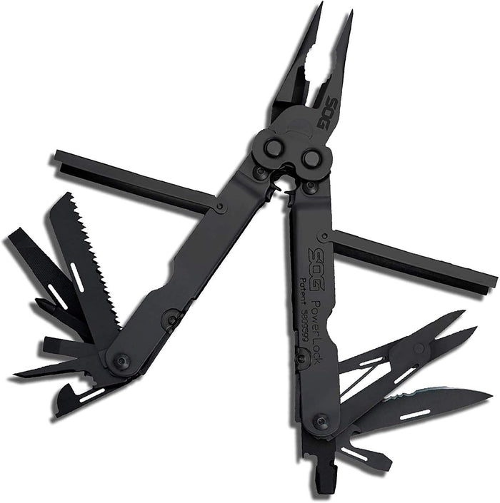 SOG PowerLock EOD Multi-Tool 420 Stainless Steel 420 Stainless Steel Black