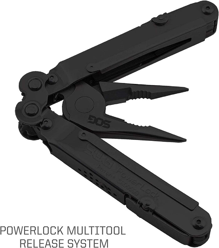 SOG PowerLock EOD Multi-Tool 420 Stainless Steel 420 Stainless Steel Black