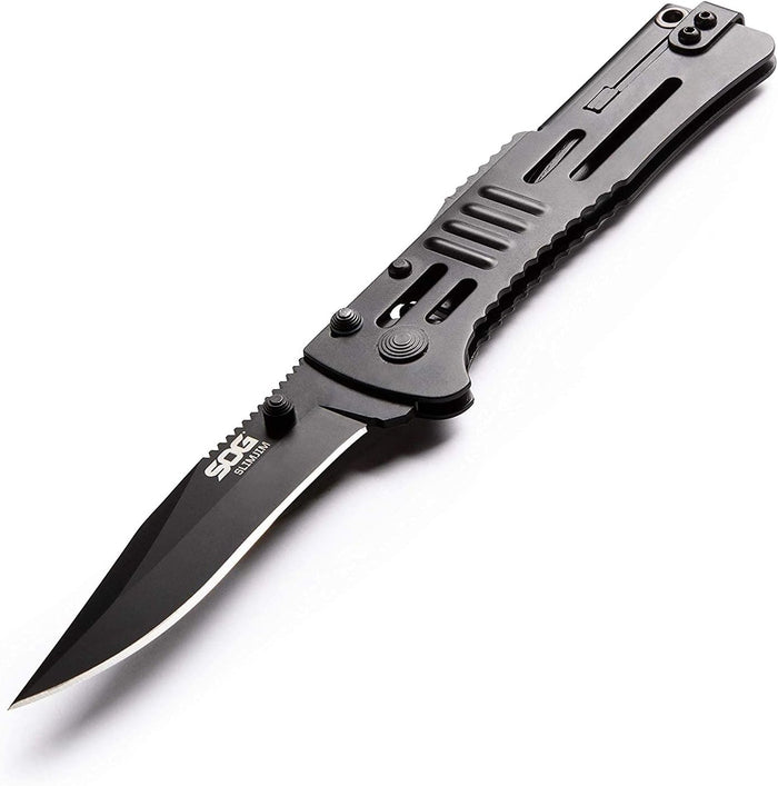 SOG SlimJim S.A.T. Assisted Opening Folding Knife 3.18" Clip Point