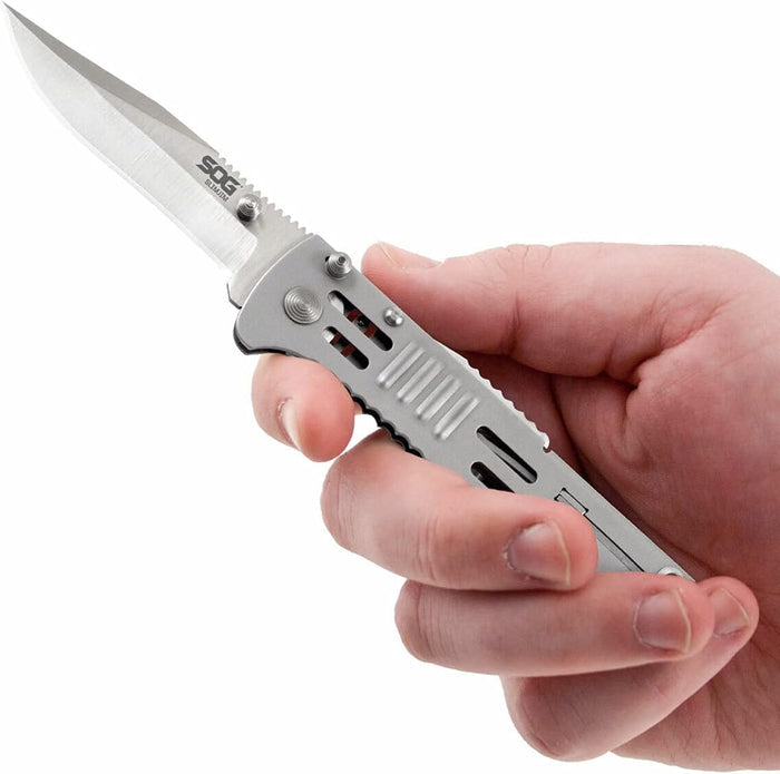 SOG SlimJim S.A.T. Assisted Opening Folding Knife 3.18" Clip Point